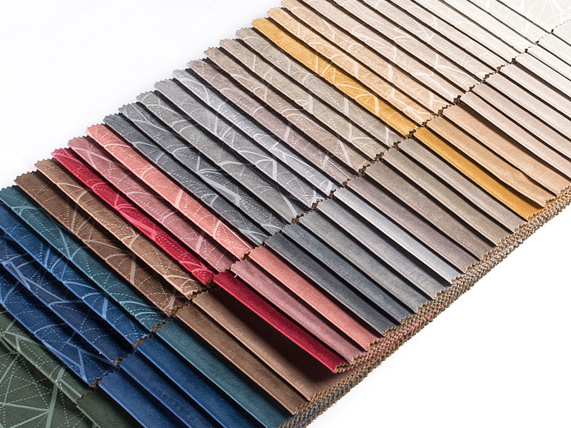 Tela Jacquard teñida con hilo con estampado de aluminio de terciopelo