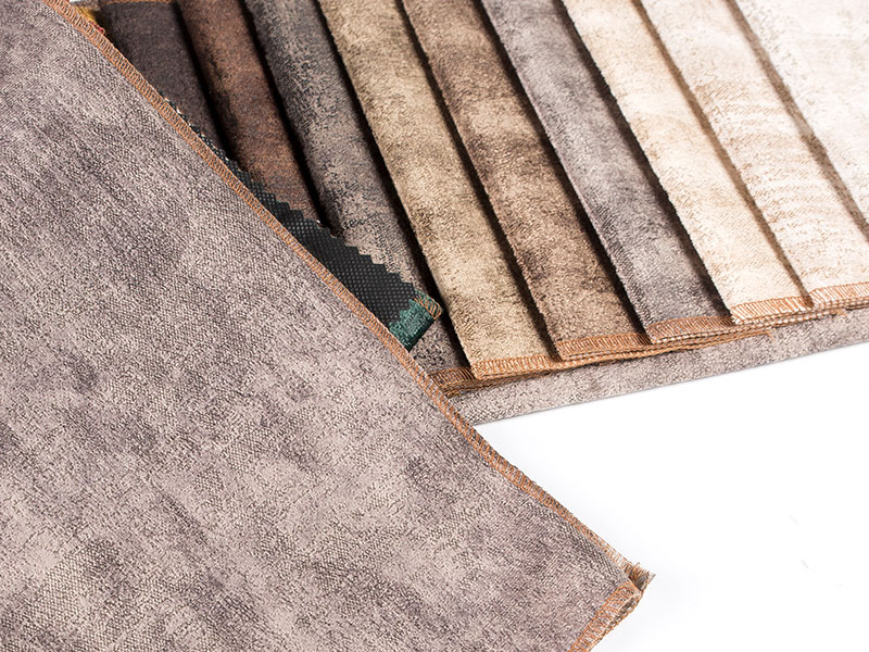 Tela de terciopelo laminado teñido de agua, ideal para uso al aire libre