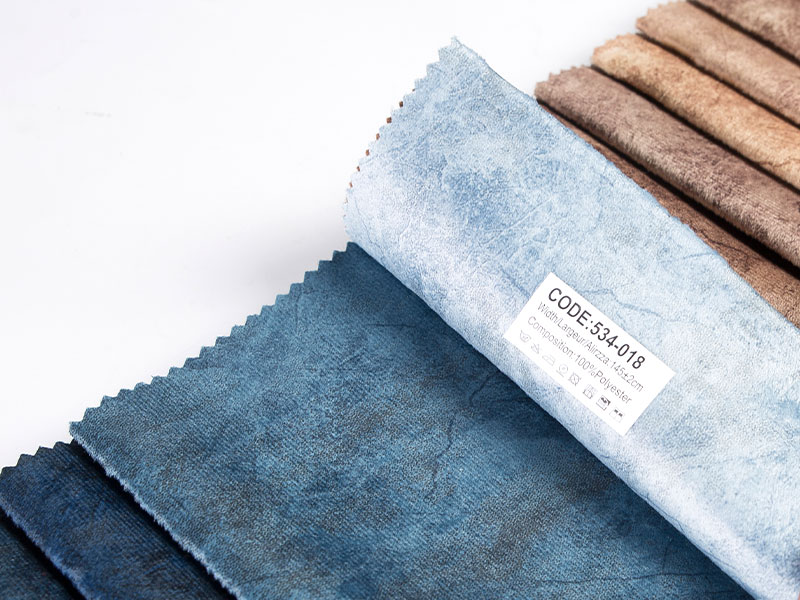Luxurious teñido de tela de terciopelo laminado, suave y duradero, varios colores