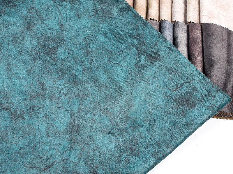 Luxurious teñido de tela de terciopelo laminado, suave y duradero, varios colores