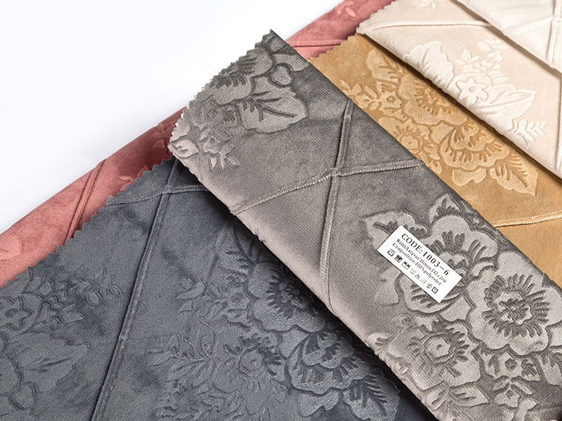 Fabrica acolchada de terciopelo personalizable: cree diseños únicos para su hogar