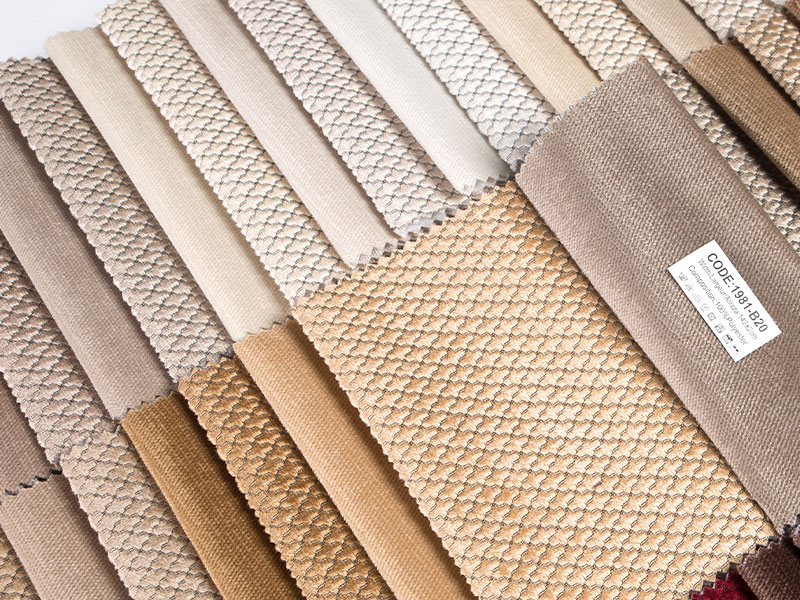 Tela de vellón de jacquard suave para sofás y otros artículos para el hogar
