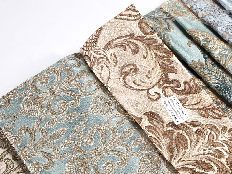 Fabrica Jacquard teñida de hilo premium para la decoración del hogar: alta calidad y duradera