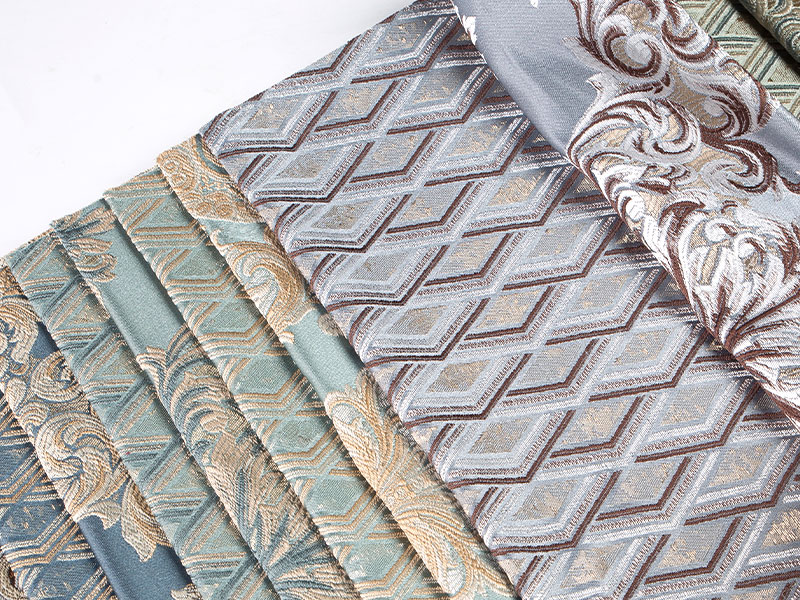 Fabila Jacquard teñida de hilo - Perfecto para tapicería y cortinas