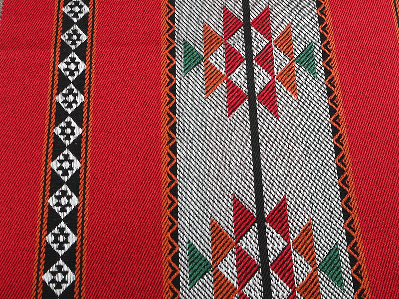 tela de carpa de rayas tejidas de punto transpirable