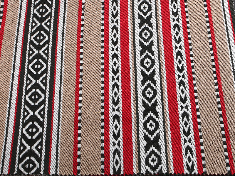 Tela para rayas tejidas de color 100% poliéster resistente al agua