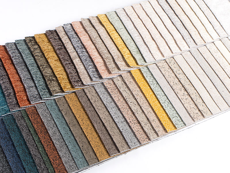 Tela de tapicería de chenille simple premium para muebles e interiores automotrices