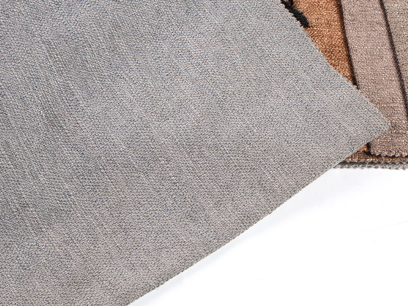 Tela de chenille lisa suave y lujosa para cubiertas y lanzamientos de sofá