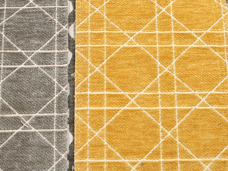 Tela de tapicería de chenille jacquard para la cubierta de silla de sofá sofá almohada mdn972