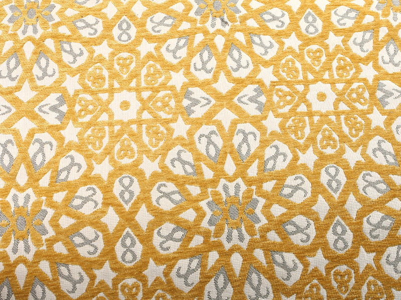 Tela de tapicería de chenille jacquard para la cubierta de silla de sofá sofá almohada mdn972