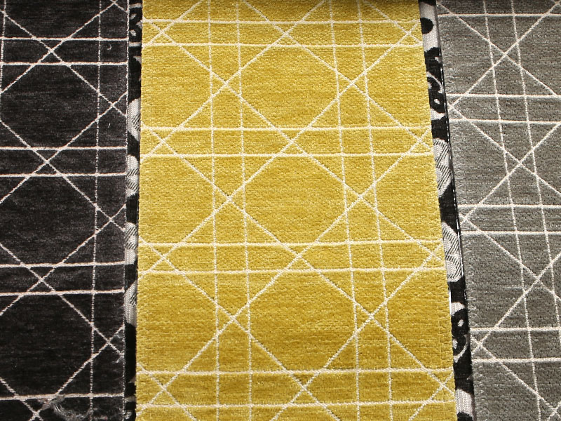 Tela de tapicería de chenille jacquard para la cubierta de silla de sofá sofá almohada mdn972