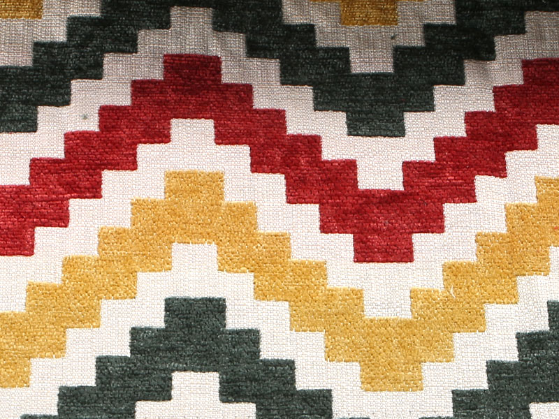 Tela de tapicería de chenille jacquard para la cubierta de silla de sofá sofá almohada mdn972