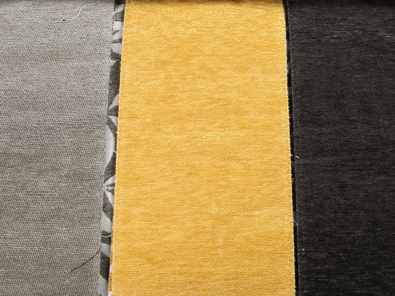 Patrón floral Jacquard Chenille Cortina Sofá Tapicería Fabricación Mdn975