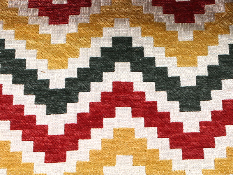 Patrón floral Jacquard Chenille Cortina Sofá Tapicería Fabricación Mdn975
